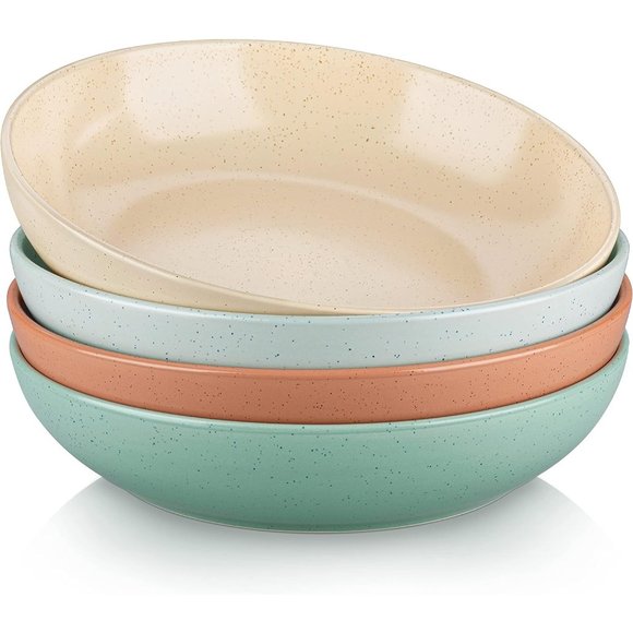 Set of 4 Microwave Oven Dishwasher Safe Bowls for Kitchen - Picture 1 of 5